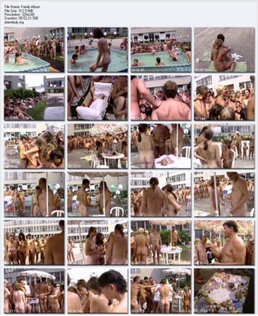 Video of mass rest of nudists [WorldNudism]