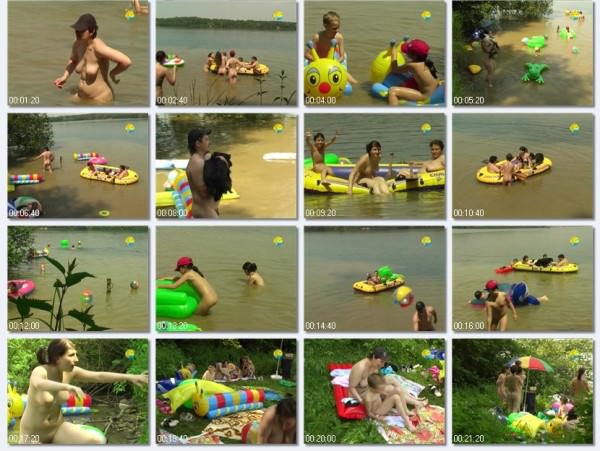 DVD of video of nudists on the lake [WorldNudism]