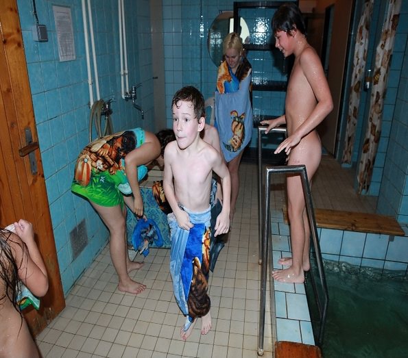 Photo of nudists in a sauna - Pure Nudism photo [WorldNudism]