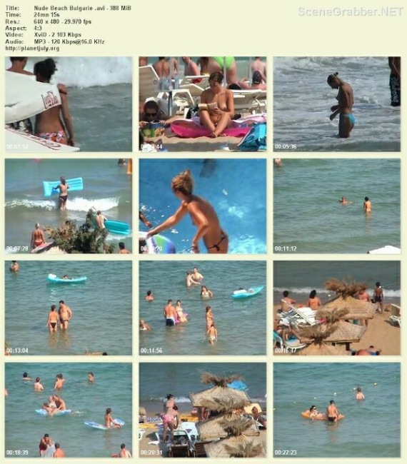 Nudist beaches of solar Bulgaria [WorldNudism]