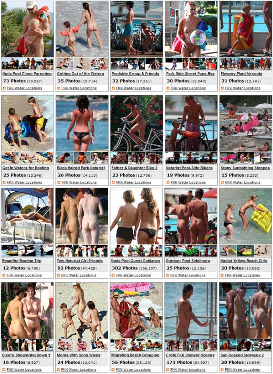 FKK water locations - family nudism of Europe [WorldNudism]