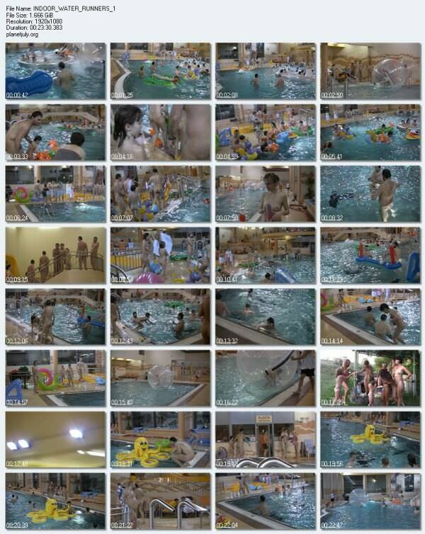 Nudism in the pool (Family nudism video, 1080p) [WorldNudism]