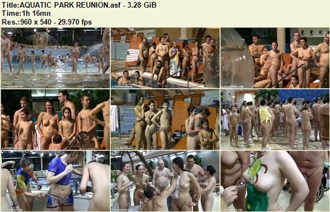 Waterpark and swimming pool nudist recreation center video [WorldNudism]